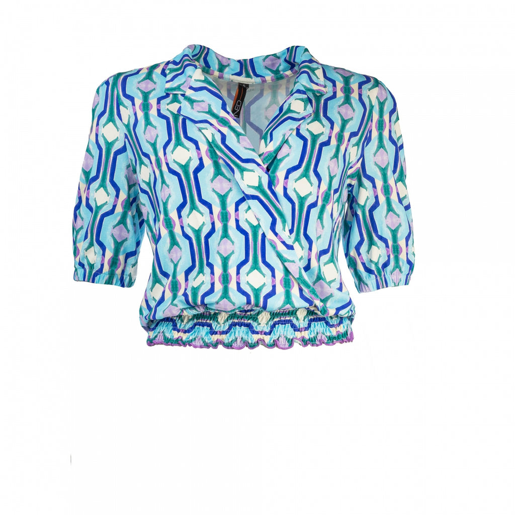 NED top captee blauw