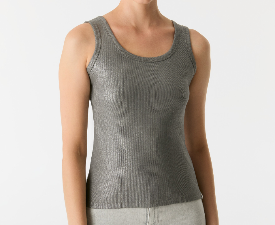COJ tank top oliva dark silver