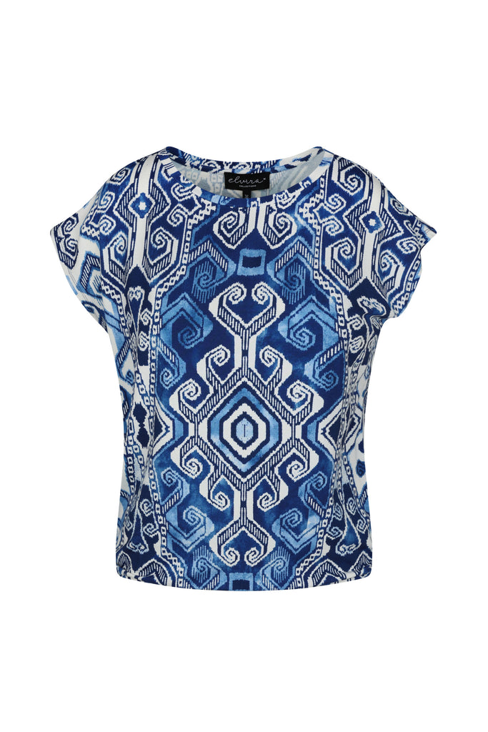 Elvira top suzy blauw