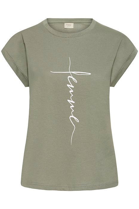 Fransa t-shirt edena groen