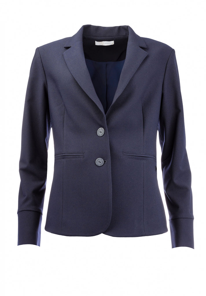 TQ  blazer manja bl blauw