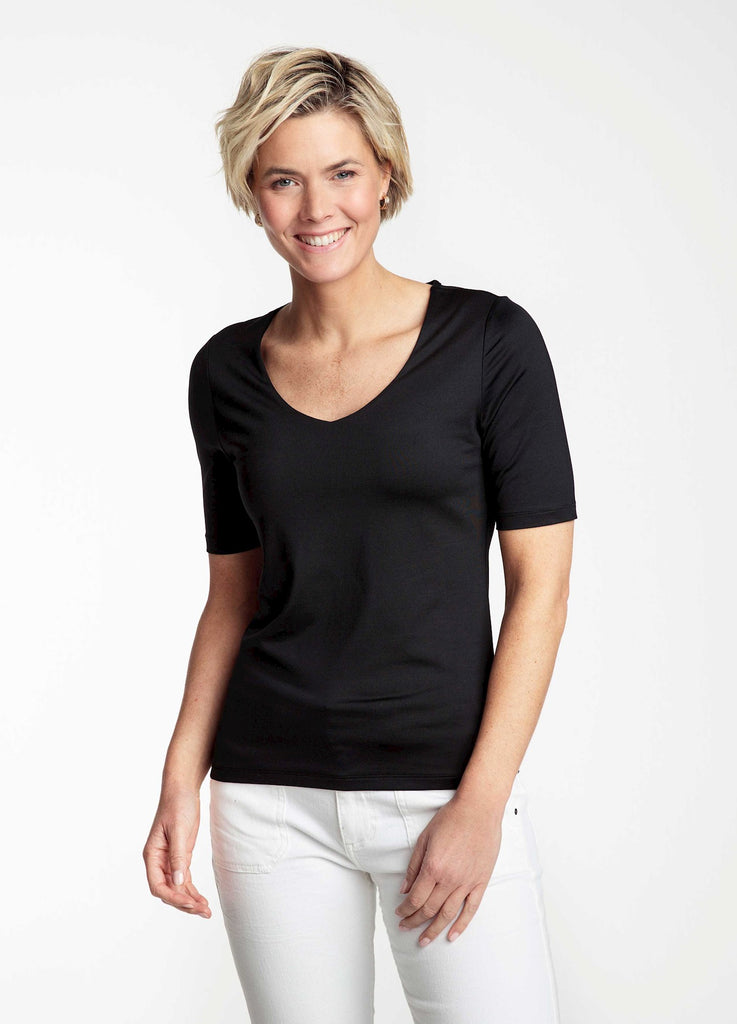 Tramontana t-shirt paula-nos zwart