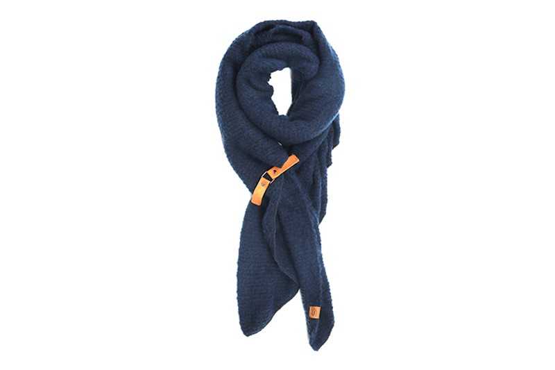 I'm dutch sjaal saalbach blauw