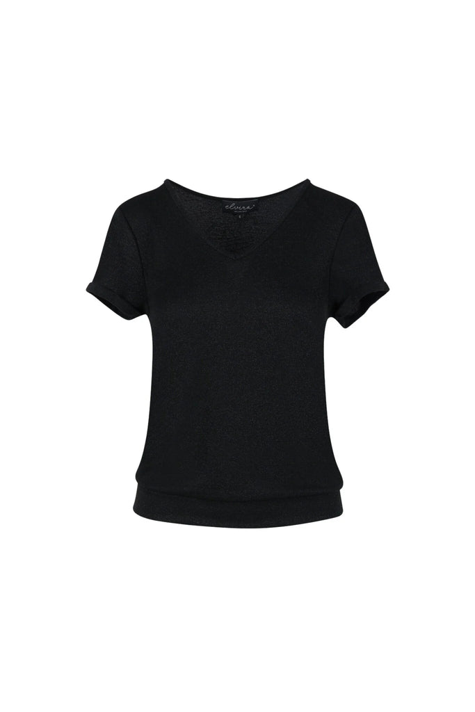 elvira-collections-t-shirt-lelie-black-sparkle