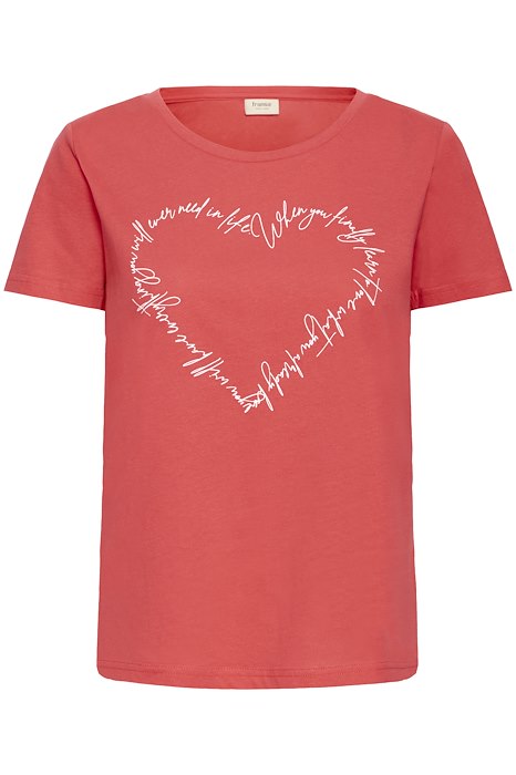 Fransa t-shirt suri rood