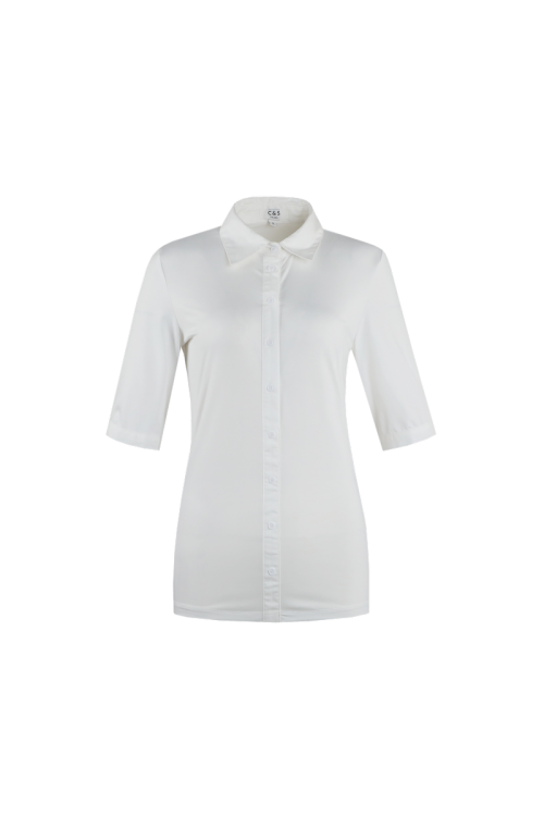 C&S the label blouse dacia off white