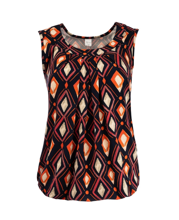 Dafne SL Marine Small Diamond Tricot marine
