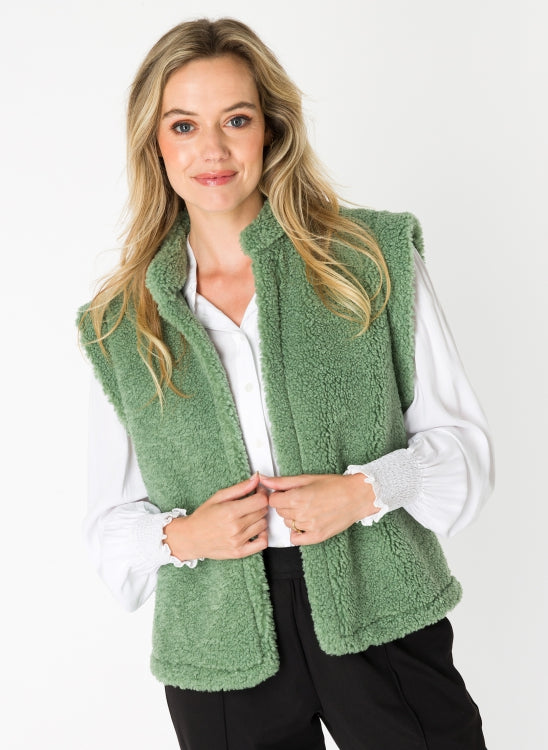 Es&sy gilet enide groen