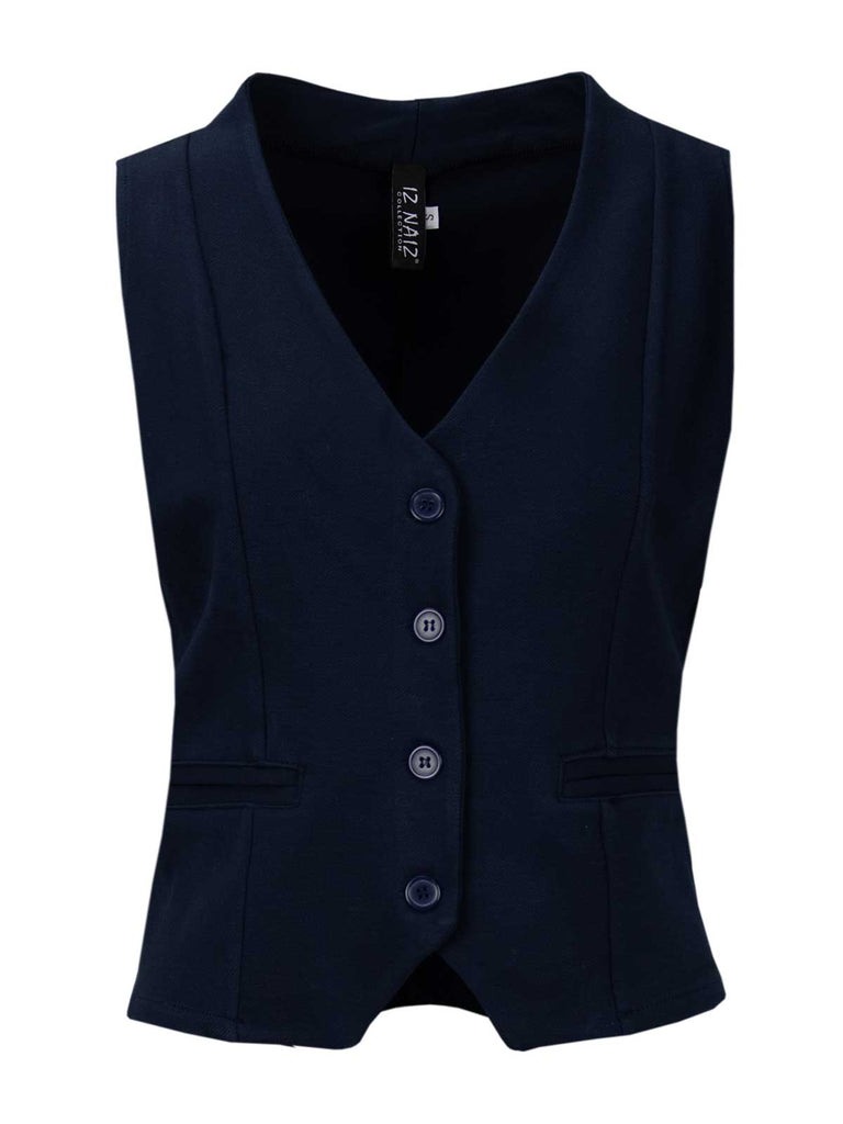 Iz naiz gilet twill blauw