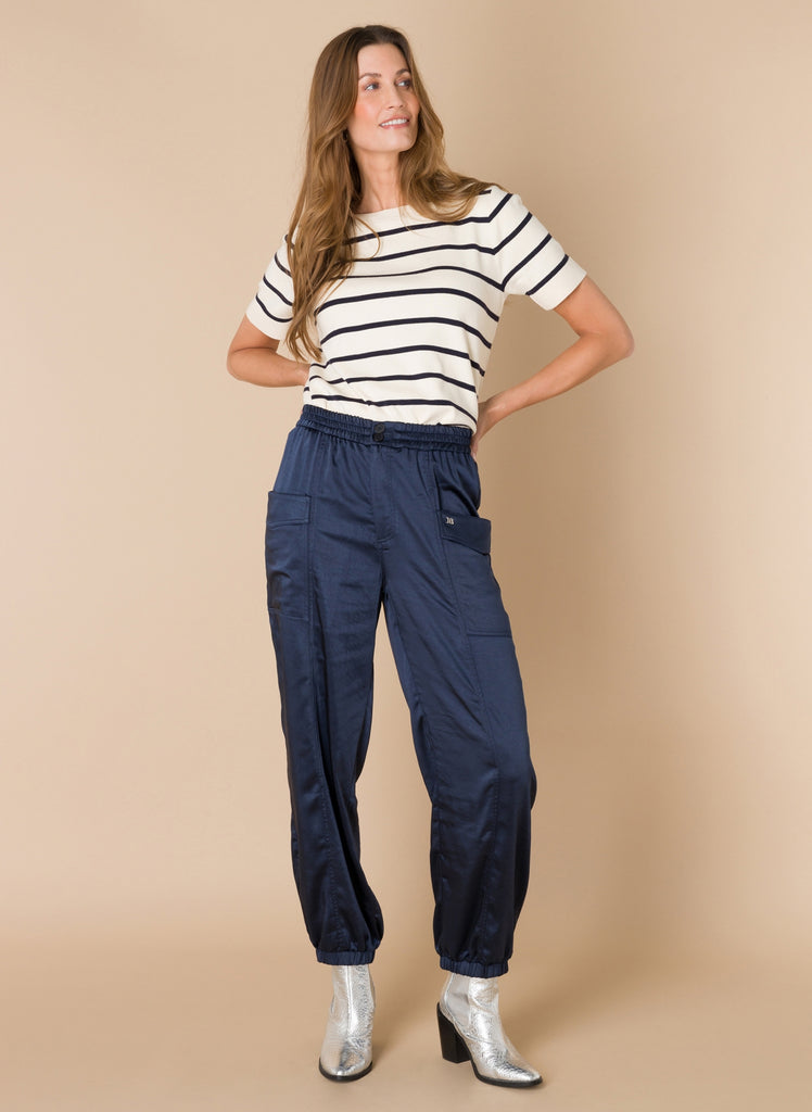 Ivy Beau broek bowien blauw