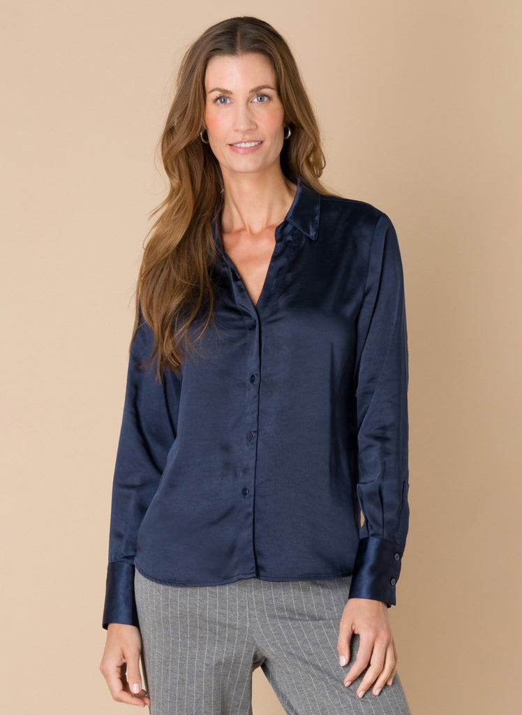 Ivy Beau blouse brigitte blauw