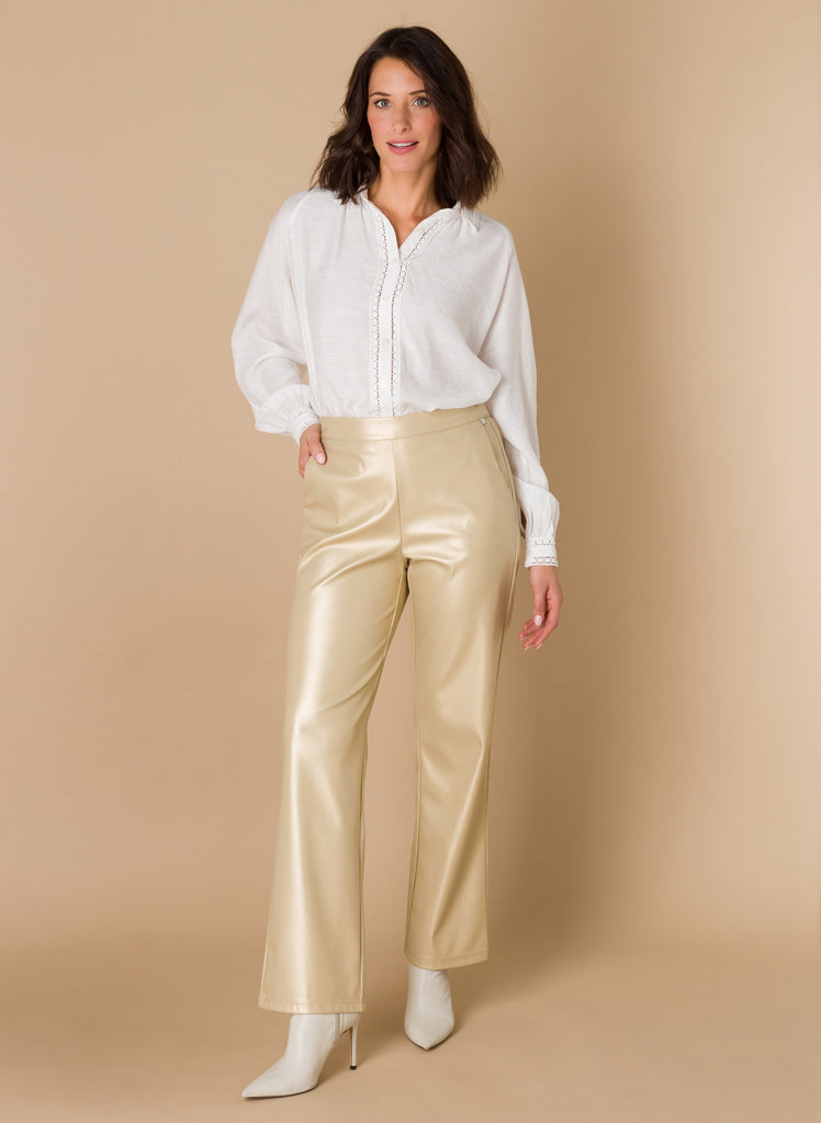 Ivy beau broek farah champagne