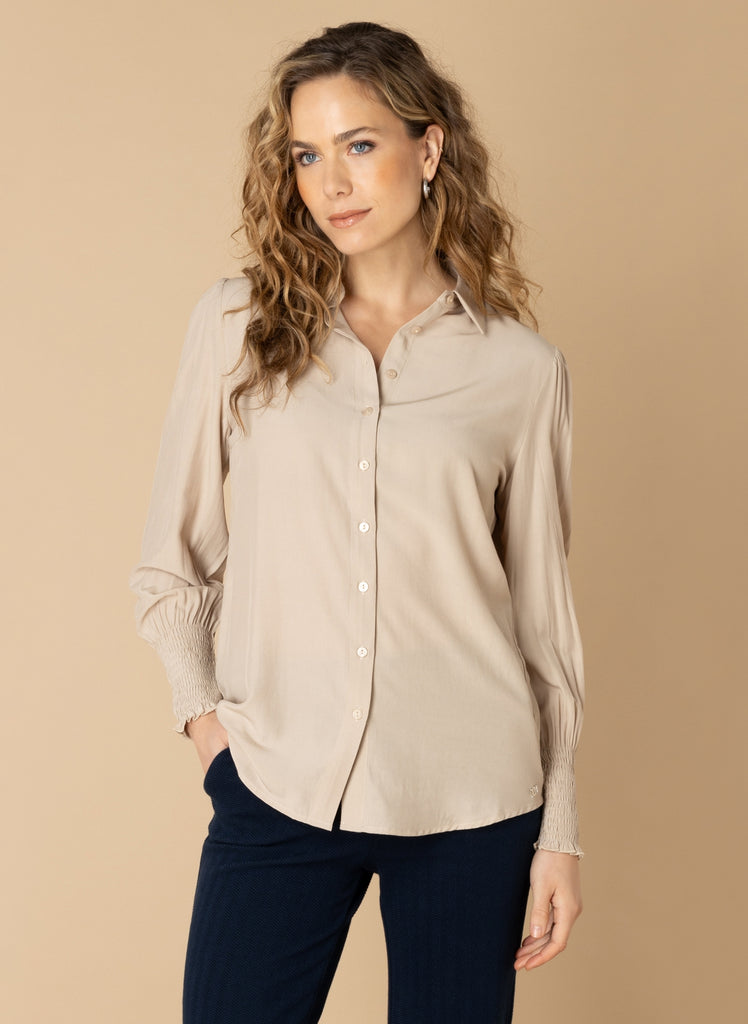 Ivy beau blouse taria beige