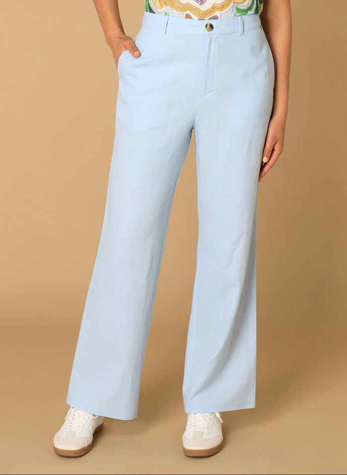 Ivy Beau broek maura blauw