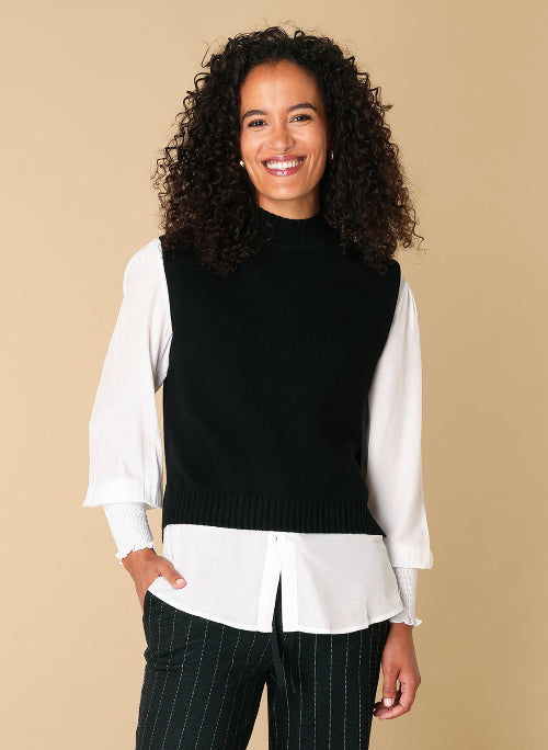 Ivy Beau spencer trui zwart dames trui zwart