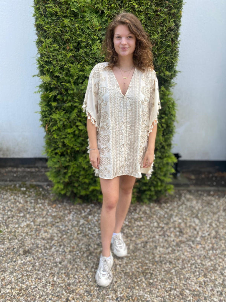 boho tuniek wit