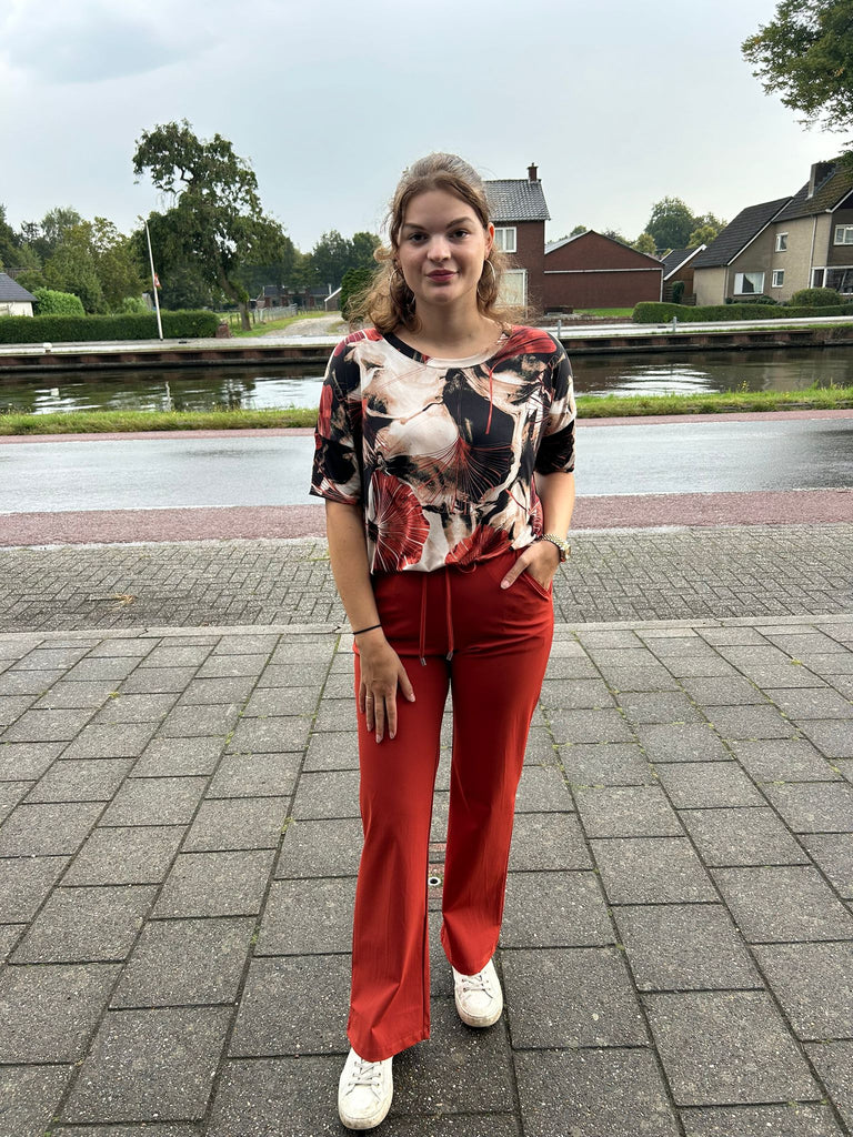 Glamm.label broek micky oranje