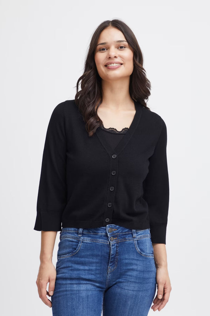 Fransa vest clia zwart
