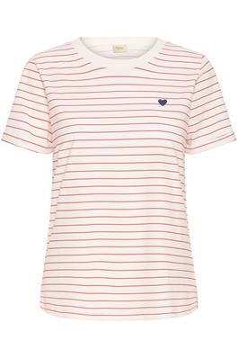 Fransa t-shirt amora rood