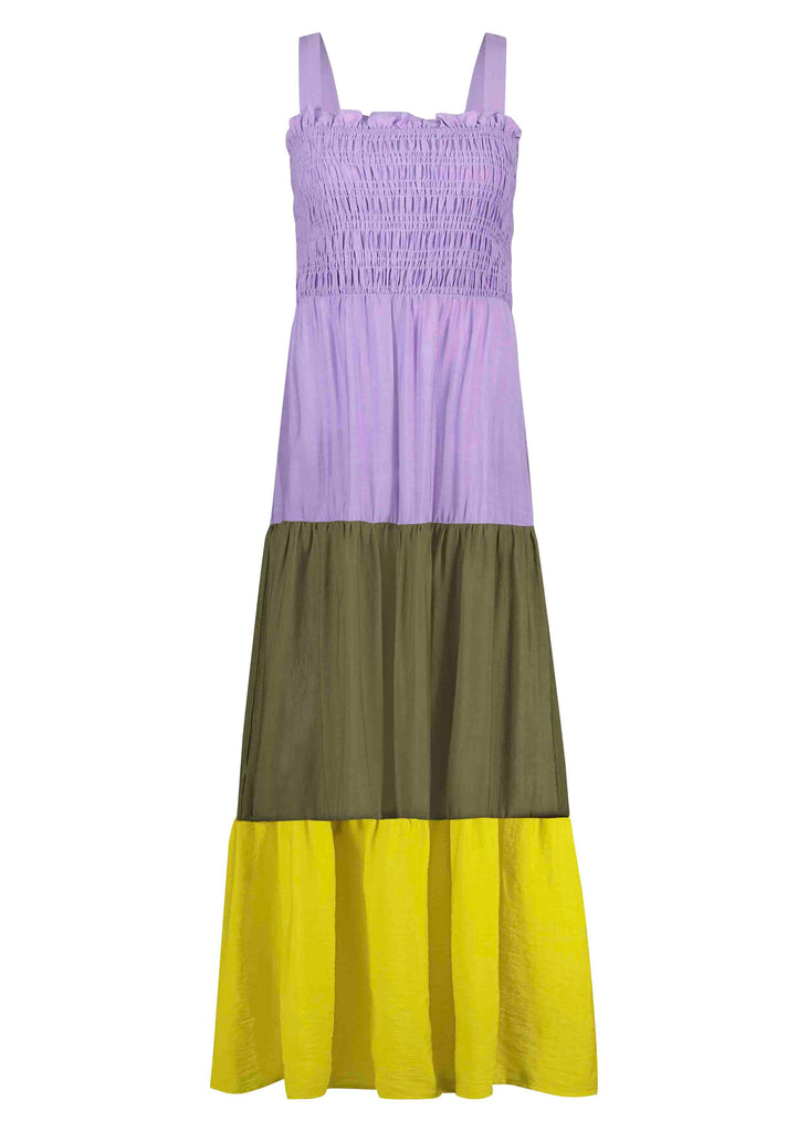 Tramontana jurk maxi multicolor