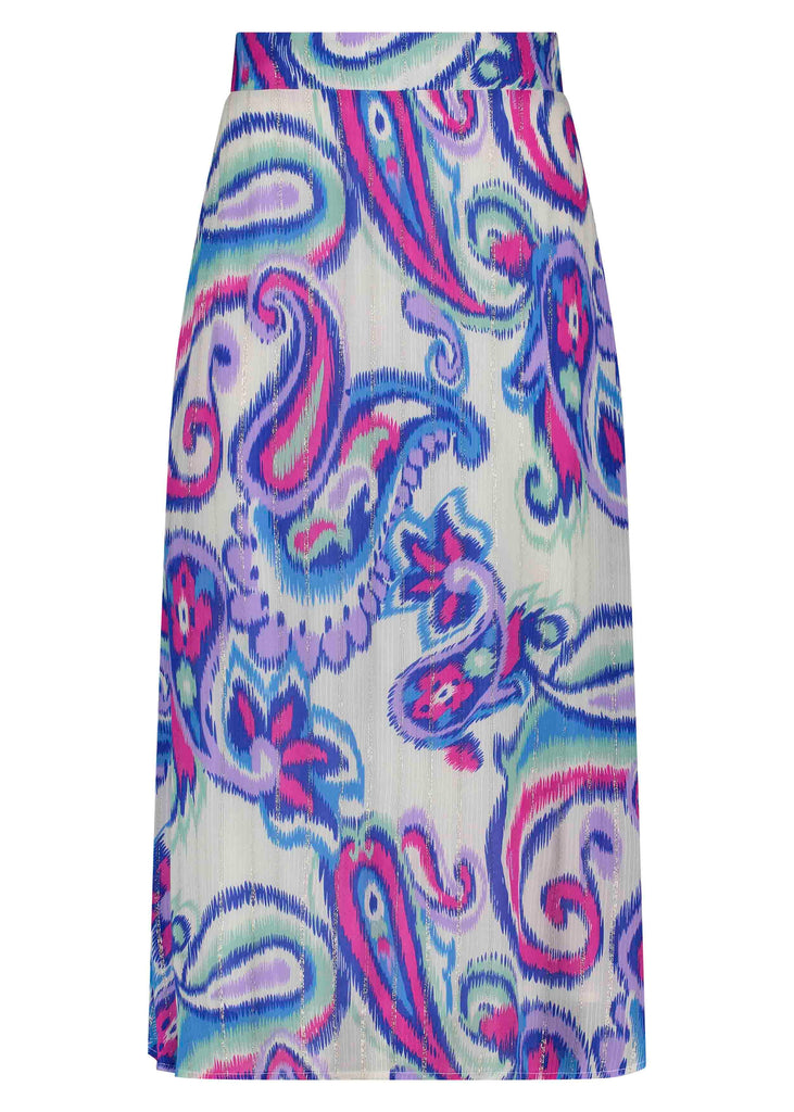 Tramontana rok lurex big paisly