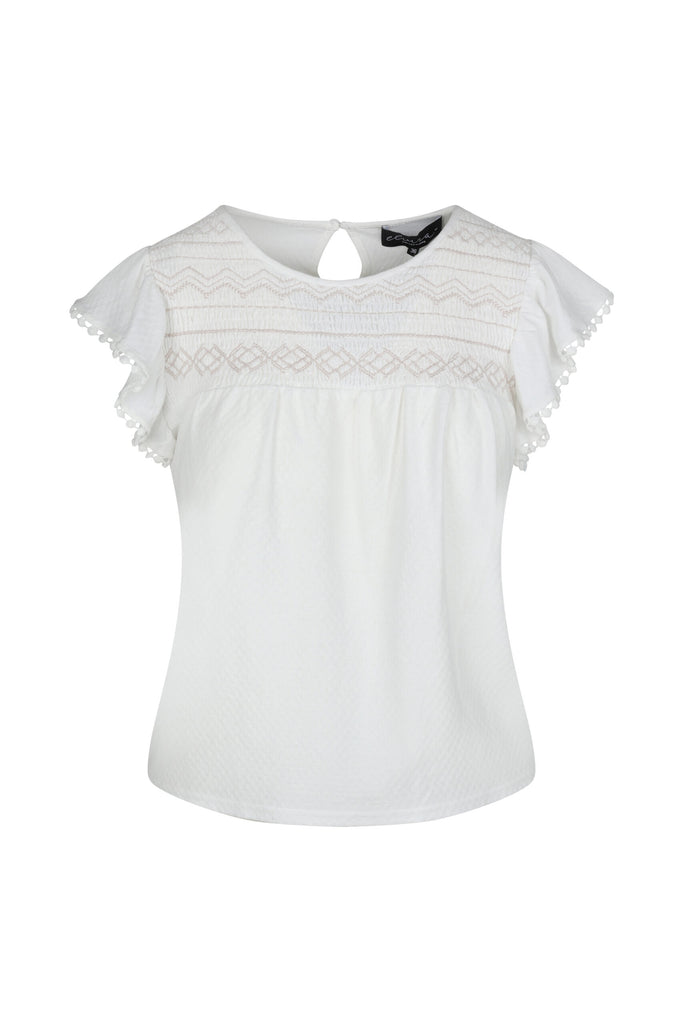 Elvira top isabel off white