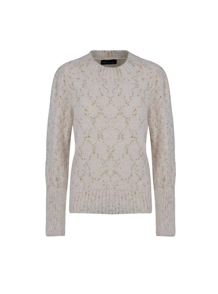 Elvira pullover trui gemma beige