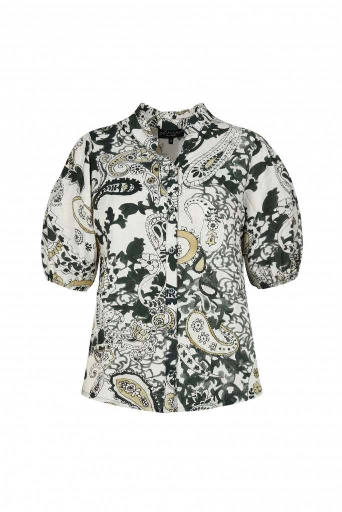 Elvira blouse helena groen