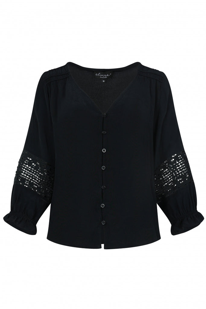 Elvira blouse liz grijs