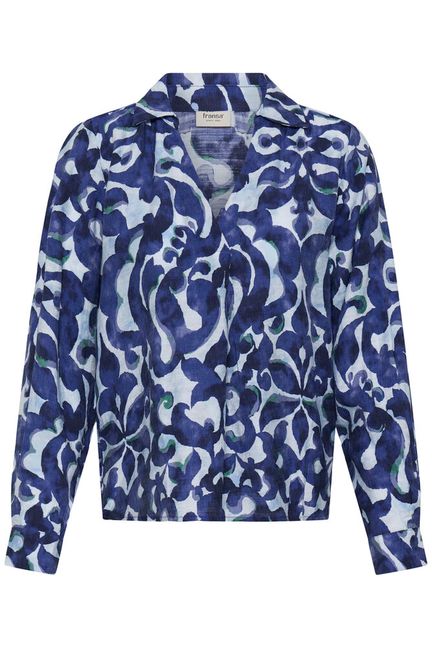 Fransa blouse frariana blauw