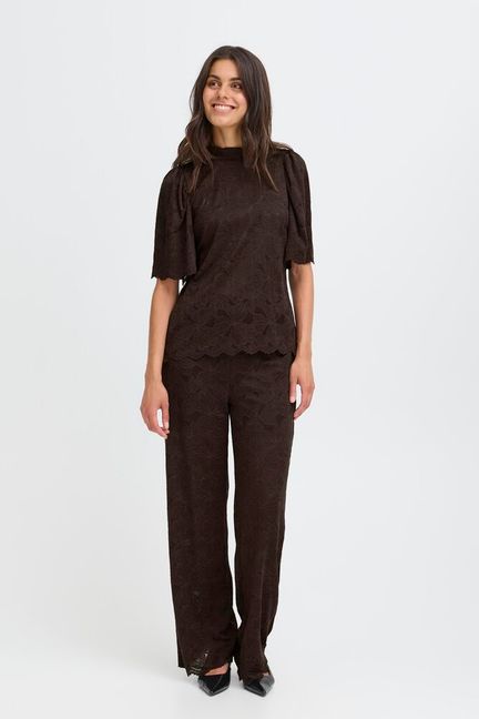 Fransa blouse mirabella bruin