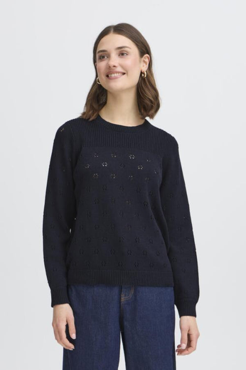 Fransa trui katalin donkerblauw
