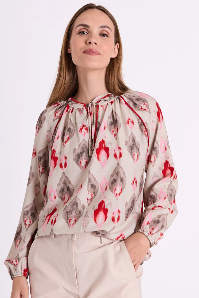 Freequent blouse rana off white