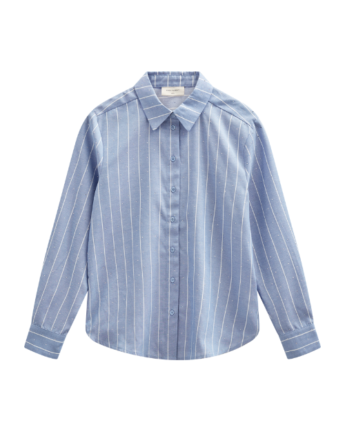 Freequent-blouse-solly-blauw