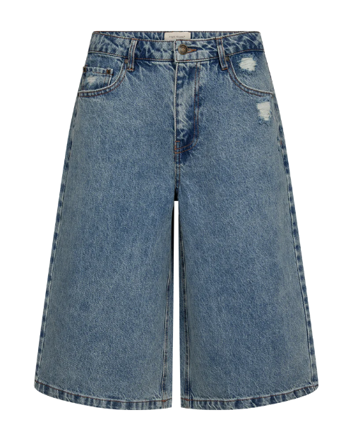 Freequent-kalia-bermuda-medium-blue-denim