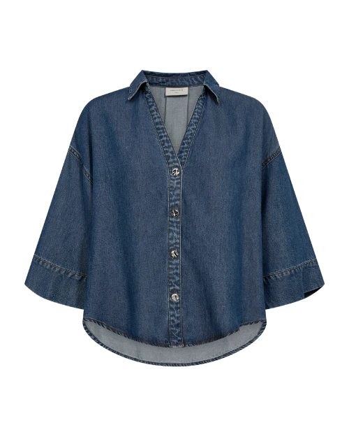 Freequent-milo-blouse-medium-blue-denim