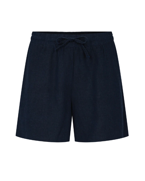 Freequent-navy-blazer-short-lava