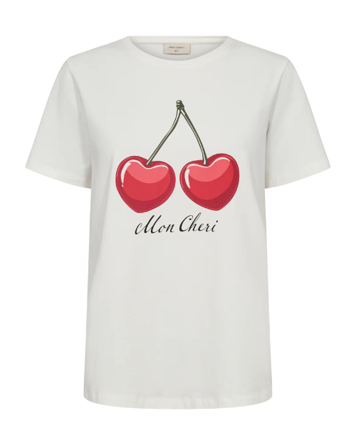 Freequent-t-shirt-fenjal-star-off-white-true-red