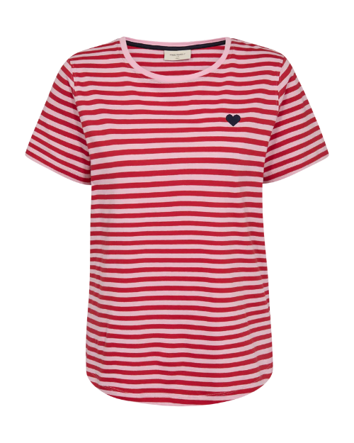 Freequent-t-shirt-fomain-roze-rood