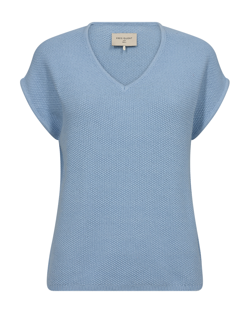 Freequent t-shirt cotla blauw