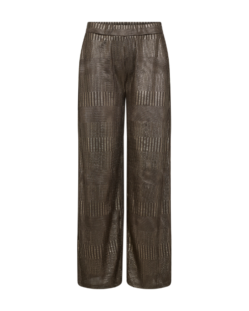 Freequent broek matter grijs bruin