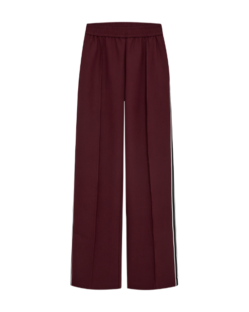 Freequent broek sofia bordeaux rood