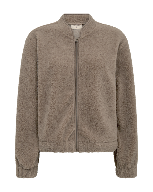 Freequent teddy vest bruin