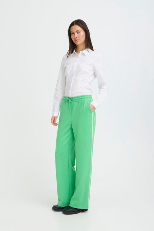 ICHI-broek-groen-kate