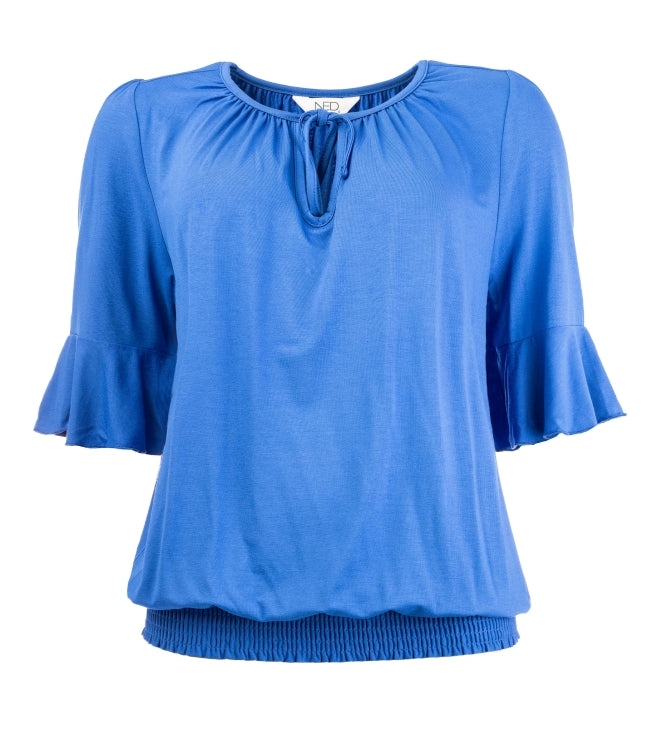 NED top ss rio heavy blauw