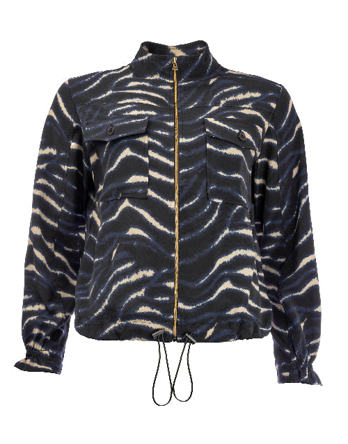 Dames jas blauw NED jas ruan