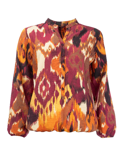 NED top print ikat 