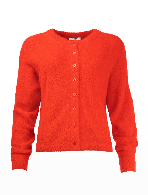 NED vest rood furry 