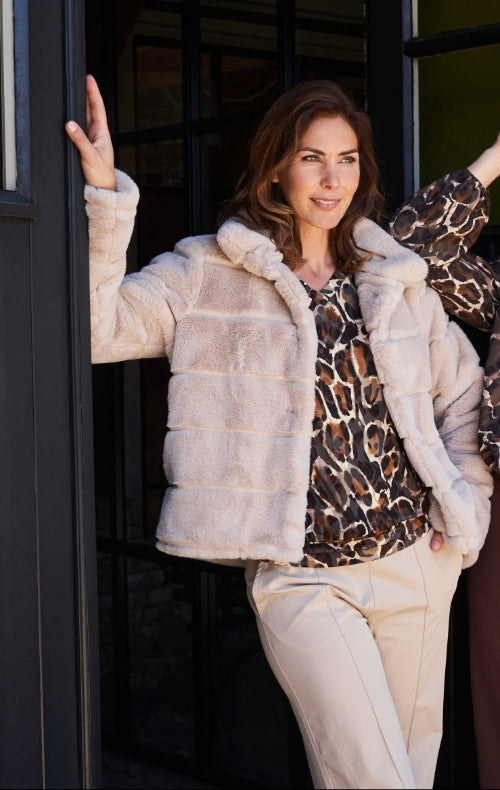 NED top veraya print
