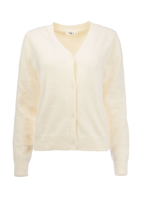 NED vest fury plain ecru